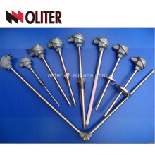 oliter hot blast new with compensational wire stove dome high-temperature thermocouple with conduit head cable